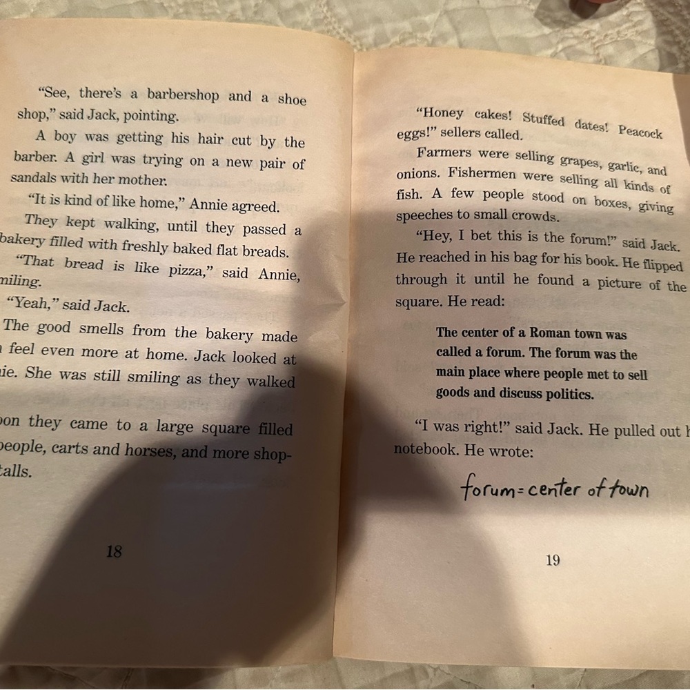 Vacation under the volcano- Magic tree house #13 - Picture 7 of 12